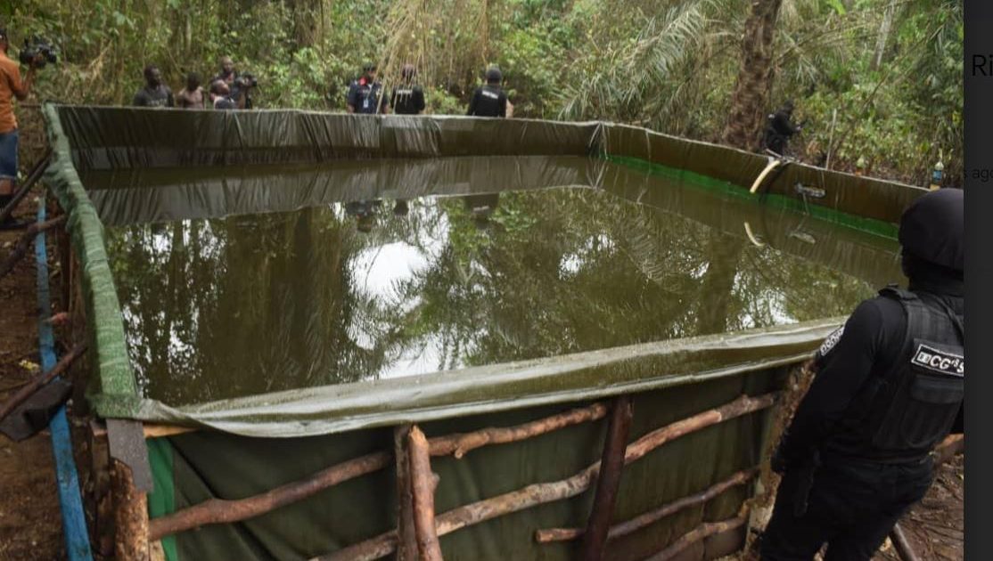 NSCDC uncovers illegal refineries in Rivers forest