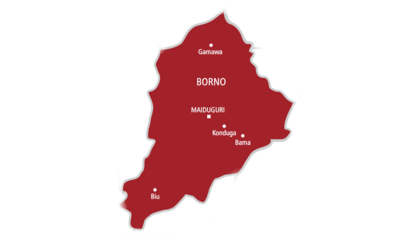 Map of Borno State