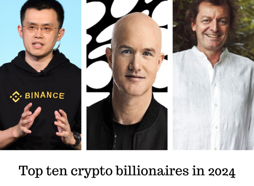 Binance CEO tops 2024 crypto billionaires list